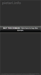 Mobile Screenshot of pietari.info